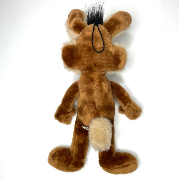 Vintage Warner Bros Will E Coyote Plush Stuffed Animal - Picture 7 of 12
